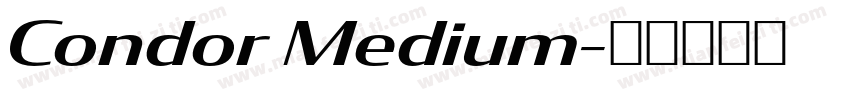 Condor Medium字体转换